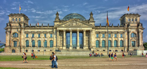 Berlin - Blick auf den Reichstag